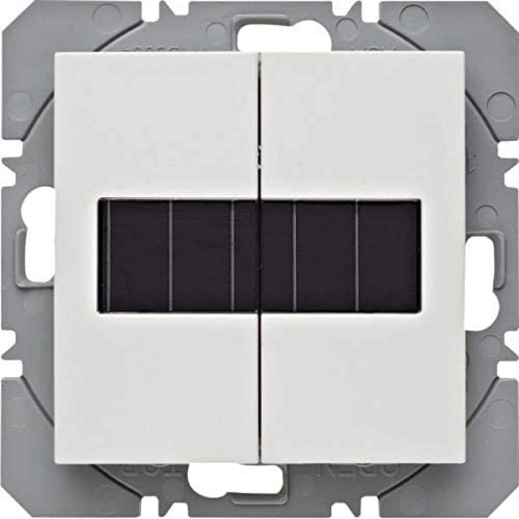 Pulsador KNX radio quicklink double blanc mat Hager Berker.Net