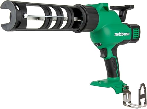 Metabo HPT Pistola de calafateo inalámbrica de alta capacidad MultiVolt de 18 V  Solo herramienta - Sin batería  Función antigoteo  Velocidad