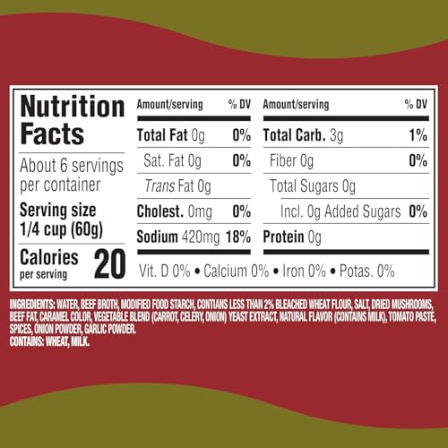 Image of Heinz HomeStyle Gravy Variety Pack, Roasted Garlic & Rosemary + Mushroom, (12 Oz, 2Ea.) (Variety Pack)
