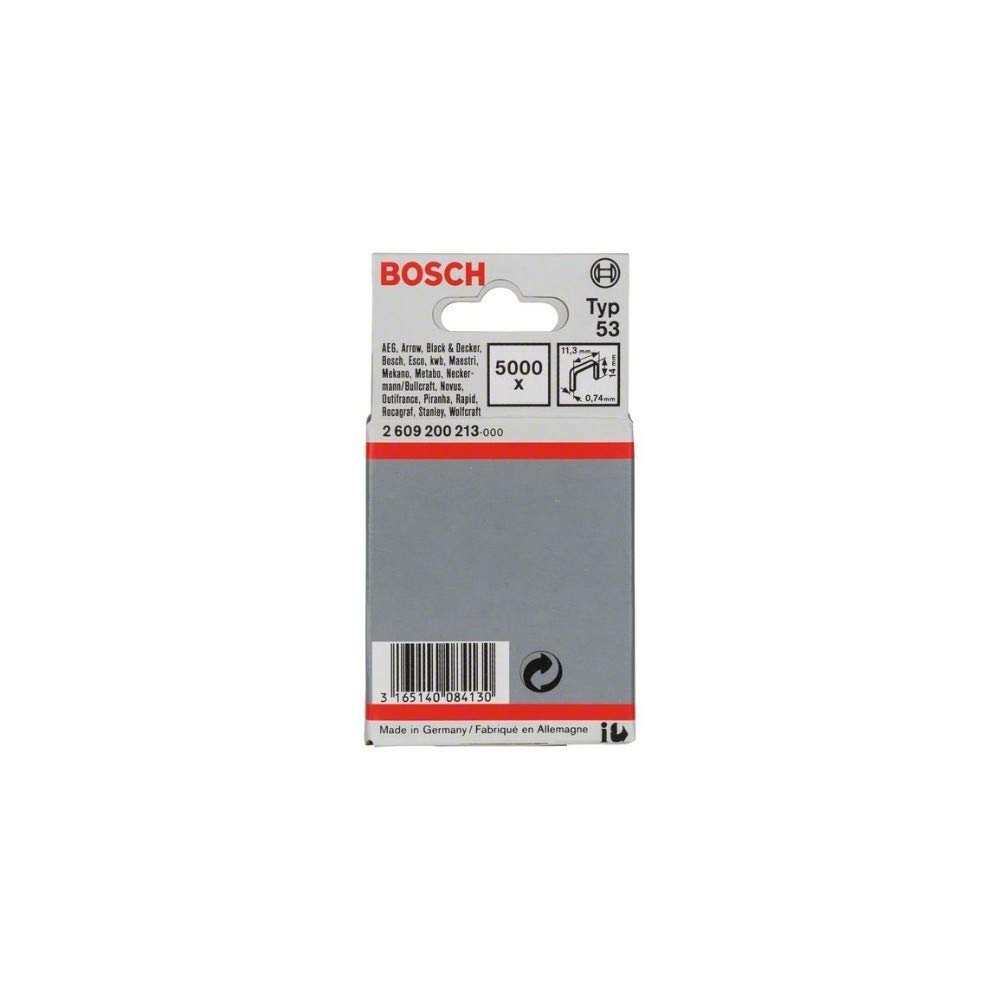 Bosch Agrafes à fil fin 14 mm 5000x