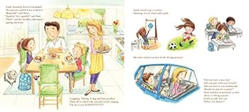 Hardcover Emily Lost Someone She Loved, Grief Book for Kids Book
