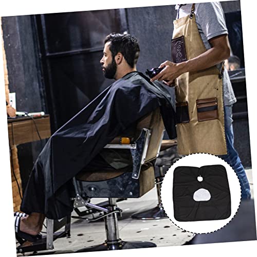 VILLCASE Capa De Maquiagem Avental De Maquiagem Preto Durags Para Homens 2 Peças Avental De Cabeleir