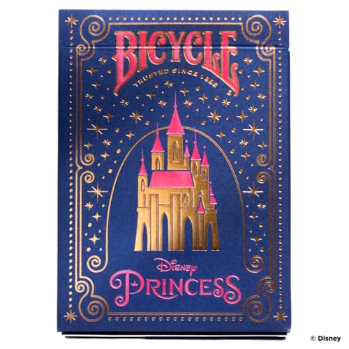 Bicycle Disney Princess Inspired Playing Cards Pink or Blue Playing Cards (Packaging May Vary)
