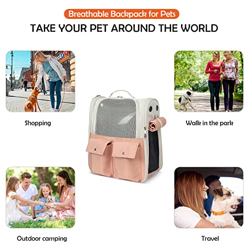 ALLSOPETS Zaino Trasportino Portatile per Cani e