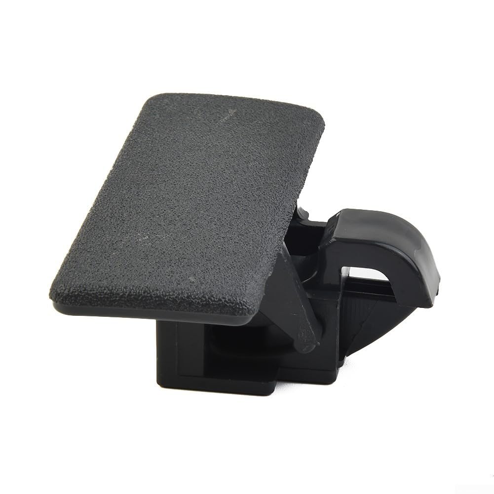 Mango de tapa de guantera de coche para Suzuki Swift, compartimento de almacenamiento de plástico PP negro con dimensiones de 8,6 x 6 x 3 cm, incluye accesorios de montaje