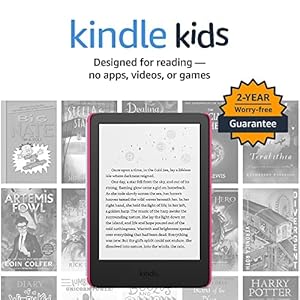 All-new Kindle Kids (2022 release) – Includes access to thousands of books, a cover, and a 2-year worry-free guarantee…