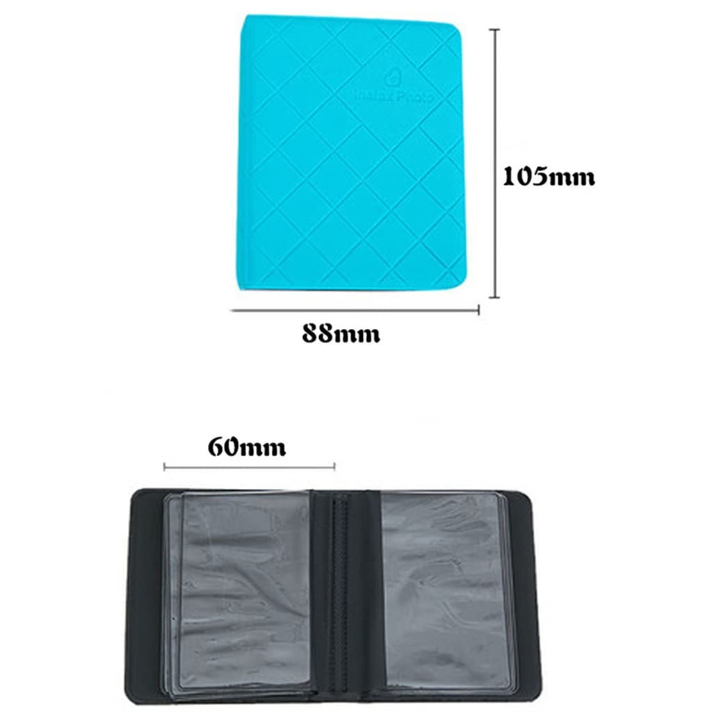 Album fotograficzny 7 cm, makaron, kolor, tekstura, 36 szt., mini