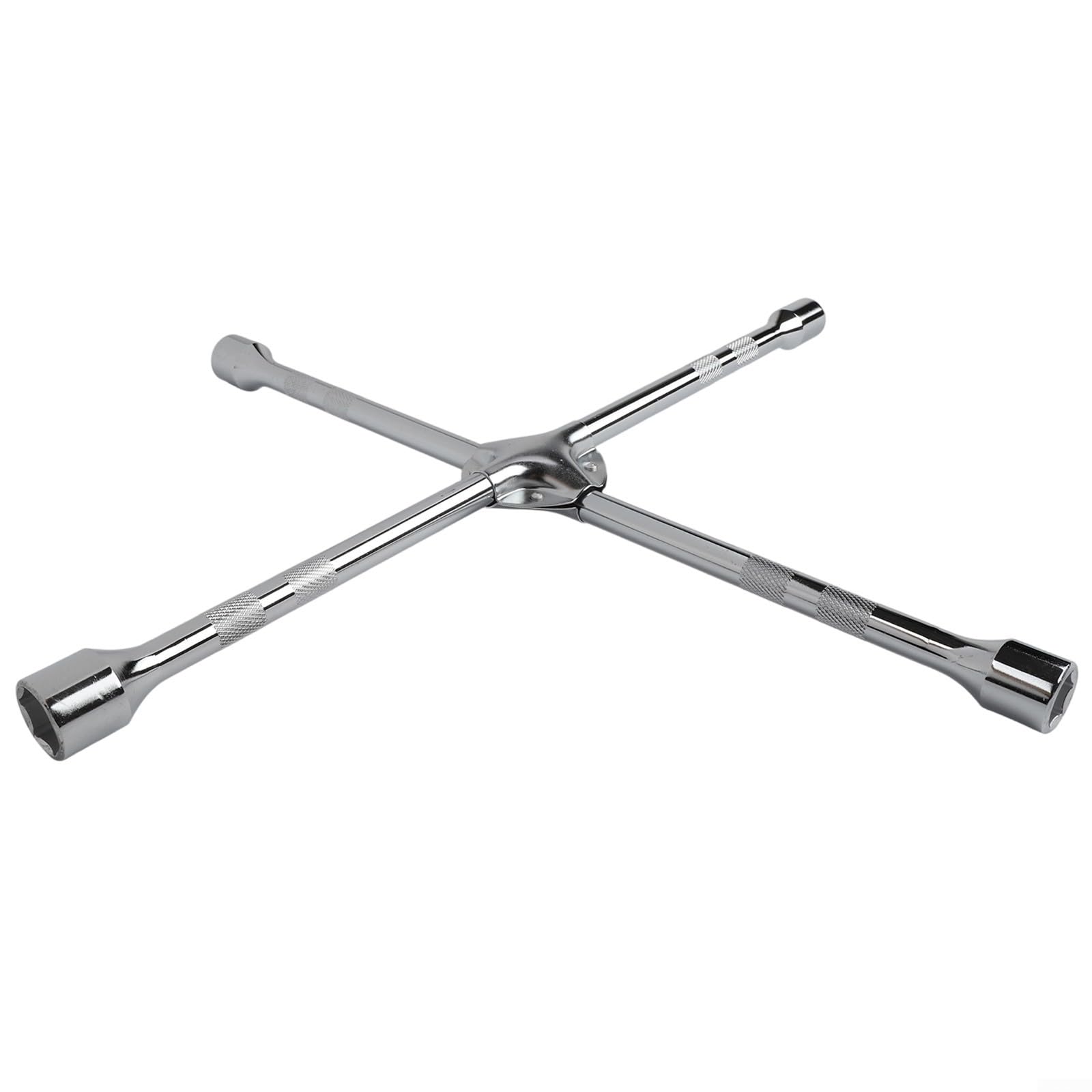 Llave cruzada multienchufe para tuercas de rueda de coche diseñada para una aplicación de par consistente y fiabilidad (20 pulgadas)