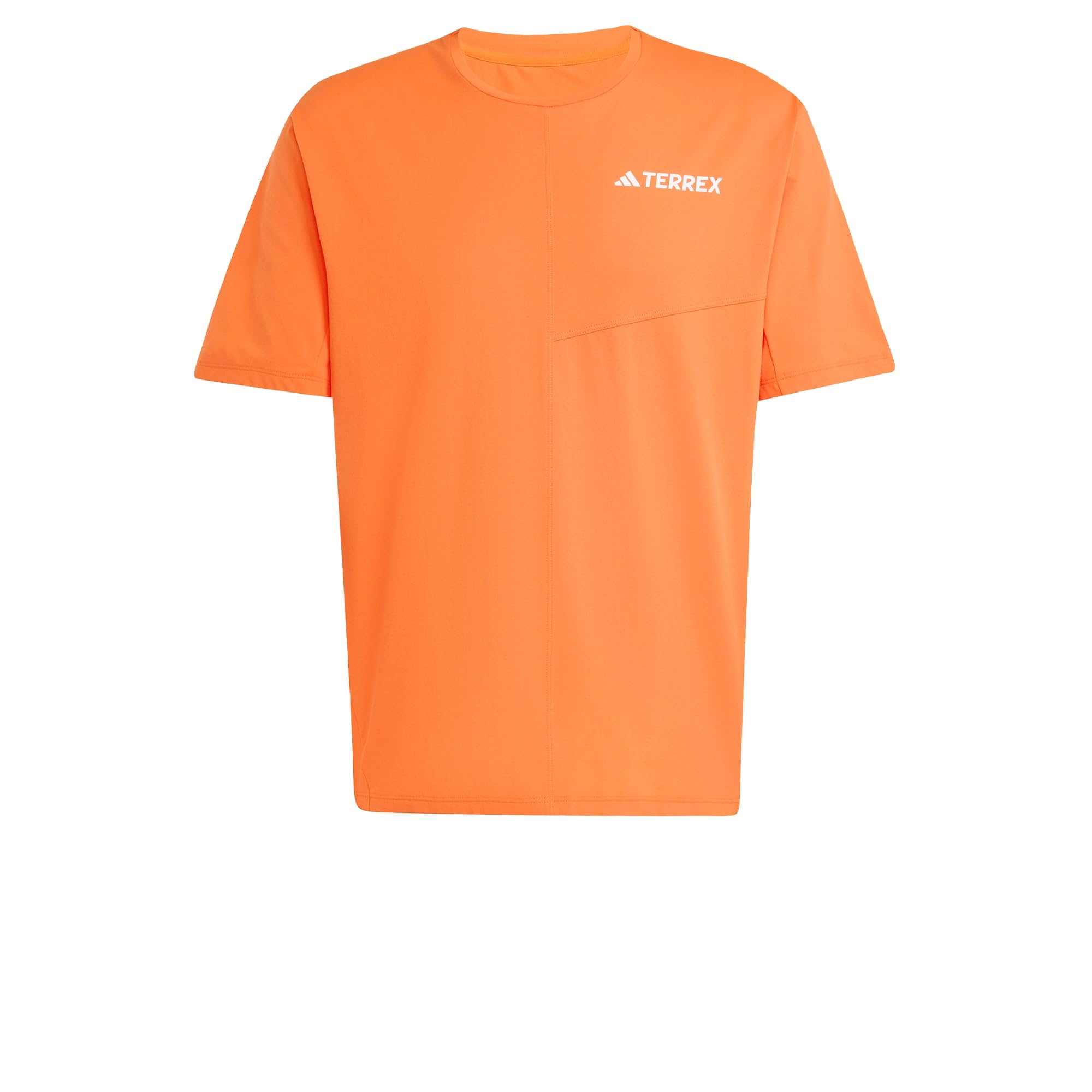 adidas Men's Terrex Multi Climacool Shirt, semi Impact Orange, XL