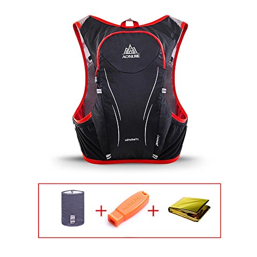 Lixada 5L Vejiga de Agua Mochila  Hidratación  Running  Impermeable y Transpirable