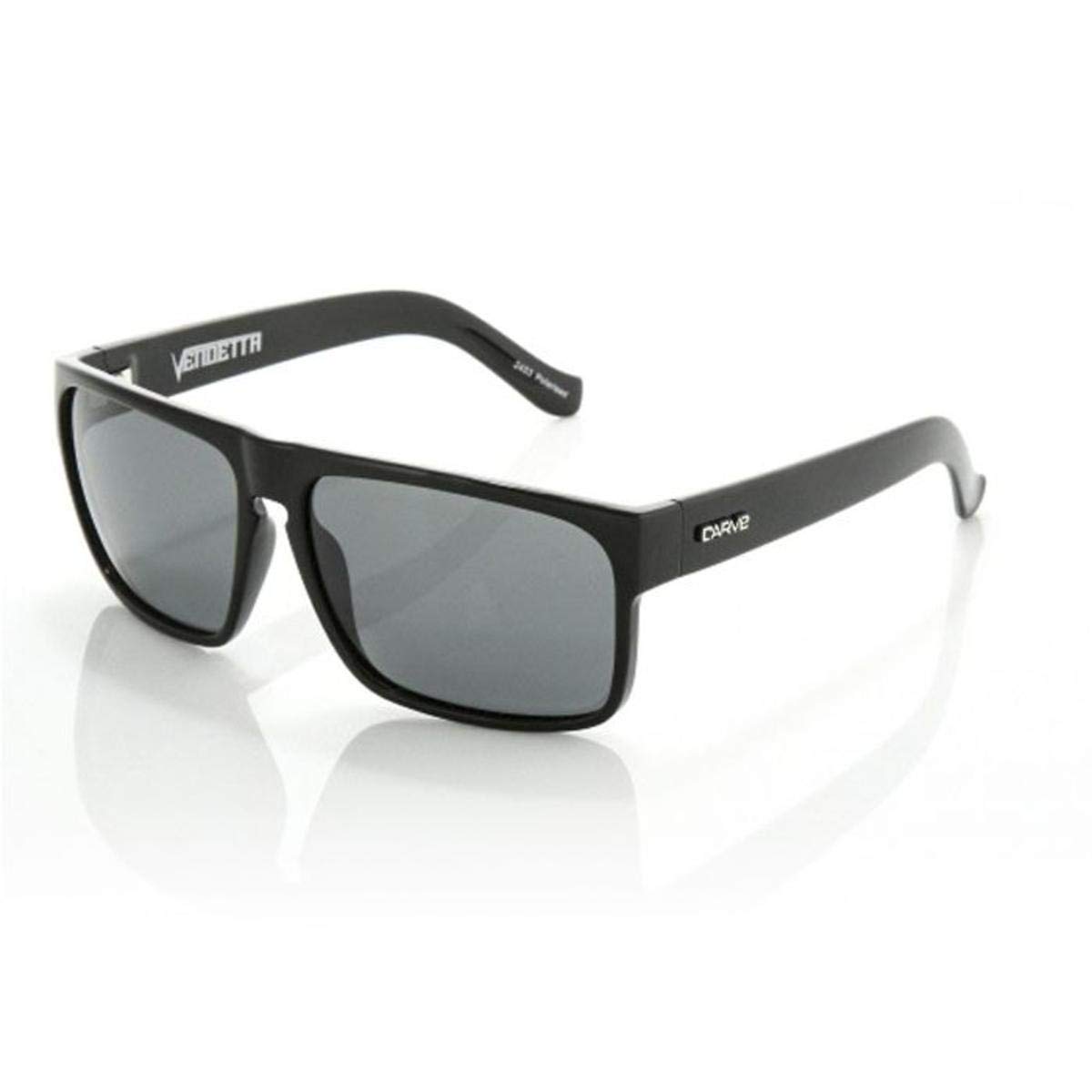 CARVE Vendetta Sunglasses Gloss Black/Grey Polarized