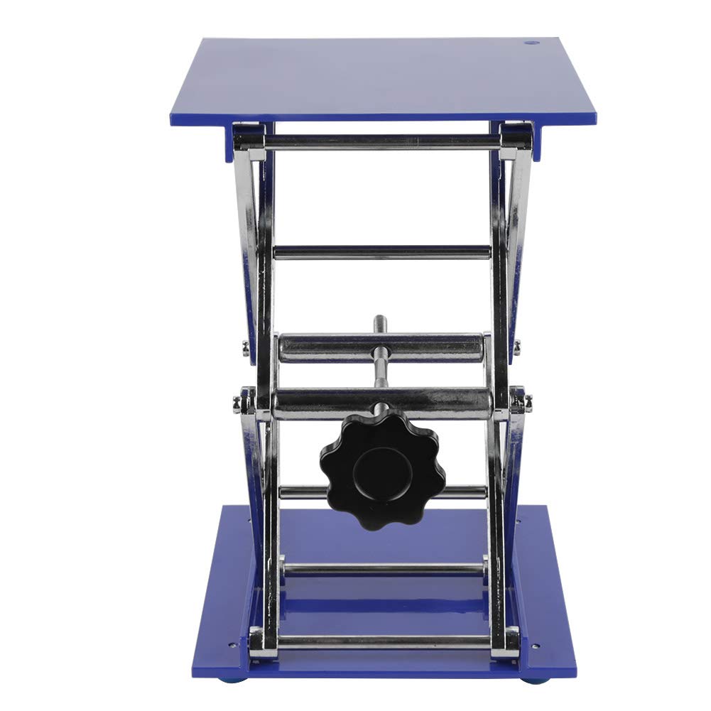 Hebebühne, Aluminiumoxid-Labor-Hebebühnen-Stand-Scheren-Gestell 200 * 200 * 280mm