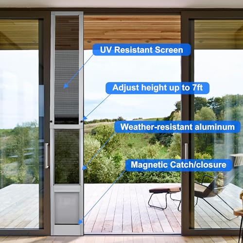 Bulesiane 31WL-V1 Large Dog Door For Sliding Glass Door thumb #3