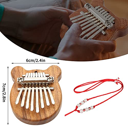 Suewidfay Kalimba 8 Clés Pouce Piano, Piano à Doigts Portable Mbira Sanza Instrument de Musique Professionnel avec pour… - Les Beatles, Paul McCartney, John Lennon, RIngo Starr, George Harrison Suewidfay Kalimba 8 Clés Pouce Piano, Piano à Doigts Portable Mbira Sanza Instrument de Musique Professionnel avec pour… – Image 3