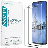 HPTech (2 Pack) Designed for Motorola Moto Z4, Moto Z4 Play Tempered Glass Screen Protector, Anti Scratch, Bubble Free