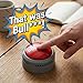 Bullshit Button – The Official Hilarious BS Button with Sound Effects & Flashing Light – Perfect Gag Gift for Friends, Family, and Co-workers - Batteries Included