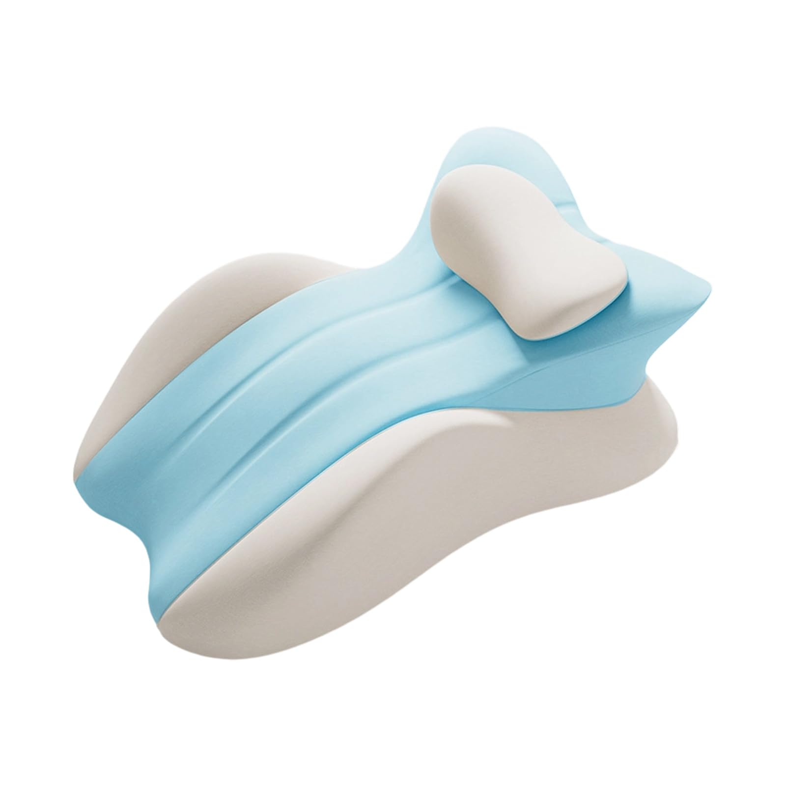 Cuscino rinfrescante in gel per chi dorme sulla schiena, traspirante, sfoderabile e lavabile, cuscino da lettura in memory foam per il relax diurno