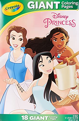 Crayola Giant Coloring Pages 12.75X19.5 Princess Multicolor