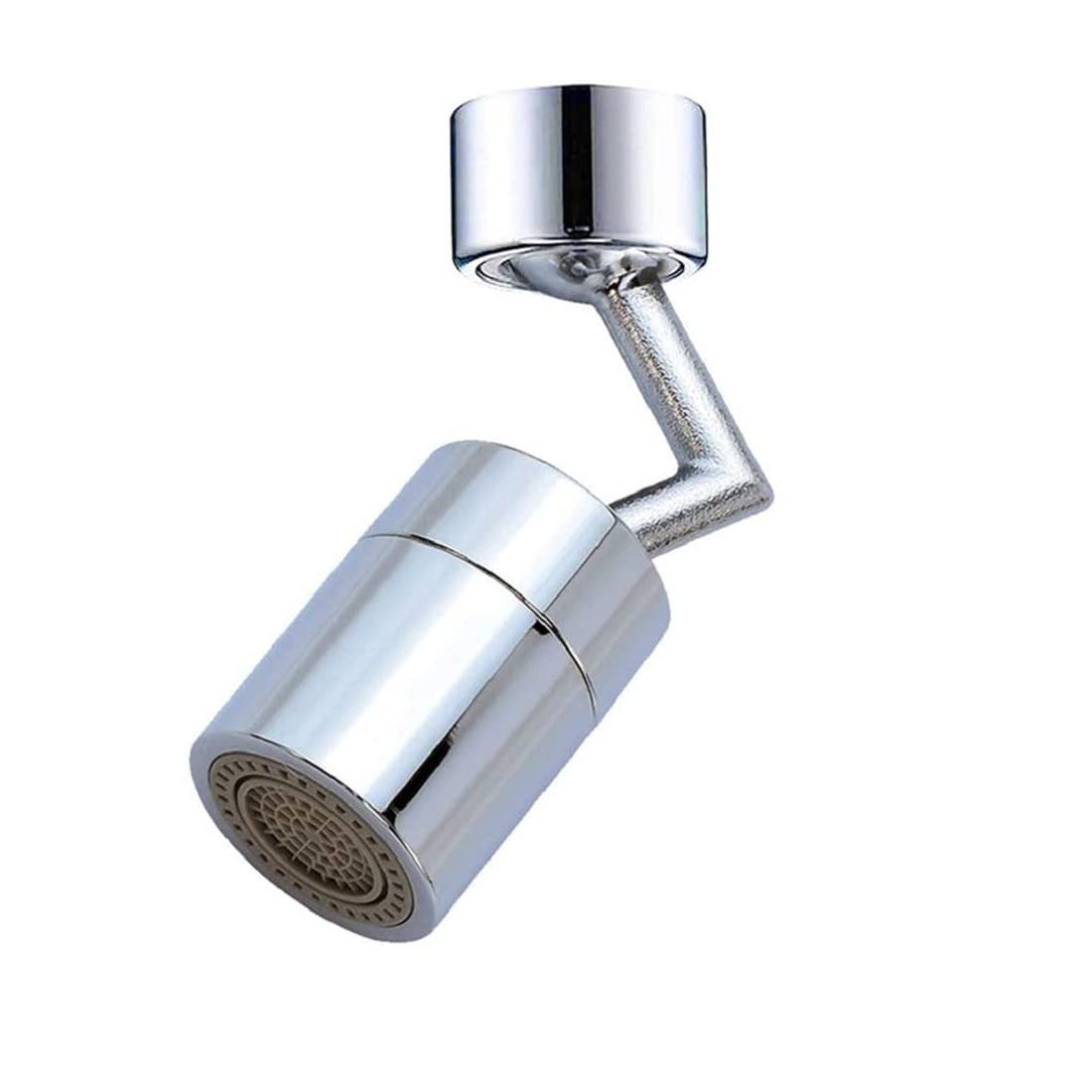 Universal Splash Filter Faucet, 720° Rotatable Faucet Sprayer Head, Anti-Splash Movable Tap Head Water Saving, Faucet Aerator Leakproof Design with Double O-Ring