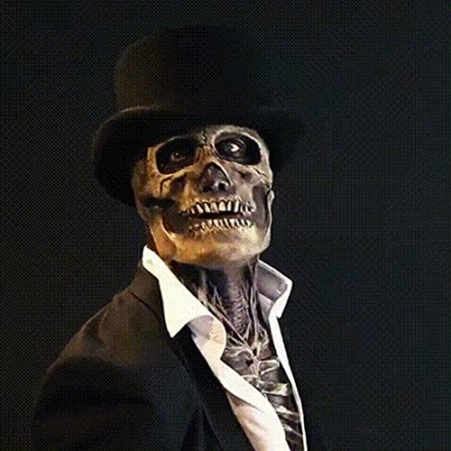 Halloween Skull Skeleton Full Face Cover Party Cosplay, Full Head Skull MaskCreepy Skeleton Mask, One Size (Skull Mask… - Image 6