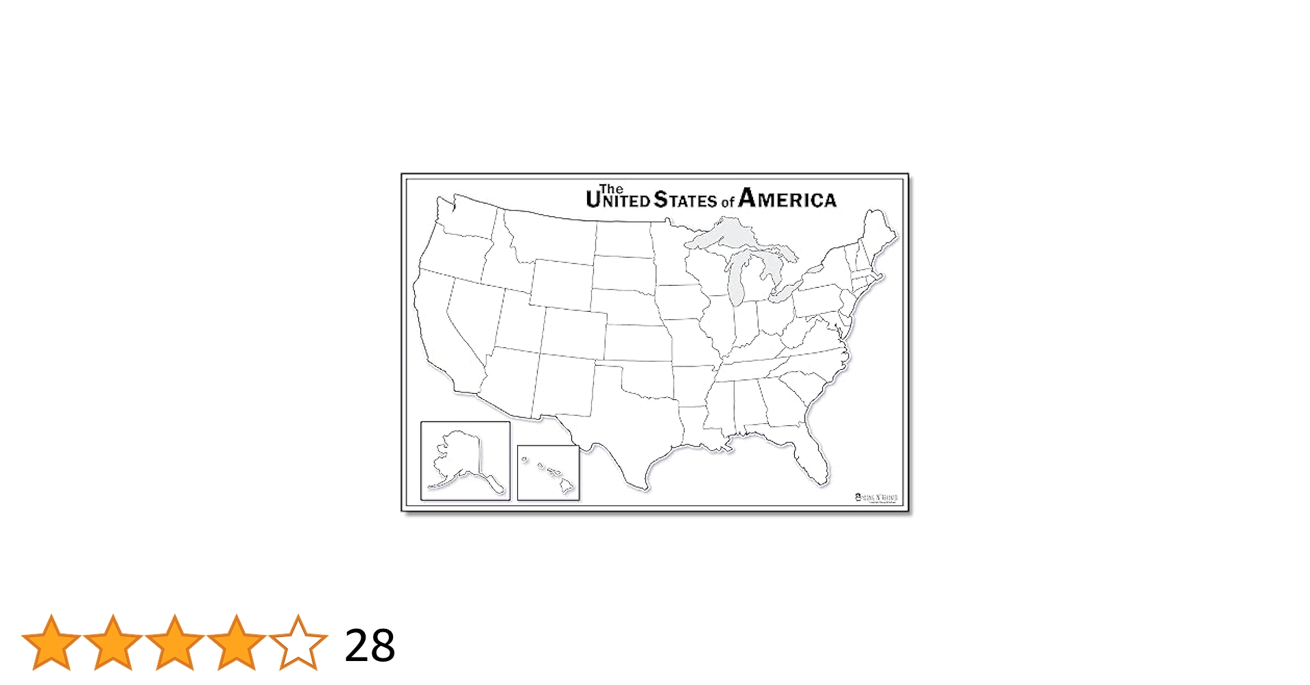 amazon-com-blank-map-of-usa-dry-erase-18x24-laminated-50-states-large-poster-young-n-refined-office-products for Us Map Blank Printable Free Amazon.com : Blank Map of USA Dry Erase(18x24) LAMINATED 50 states Large Poster Young N Refined : Office Products for Us Map Blank Printable Free