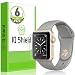 Apple Watch Series 2 Screen Protector (38mm) (6-Pack), IQ Shield LiQuidSkin Full Coverage Screen Protector for Apple Watch Series 2 HD Clear Anti-Bubble Film - with