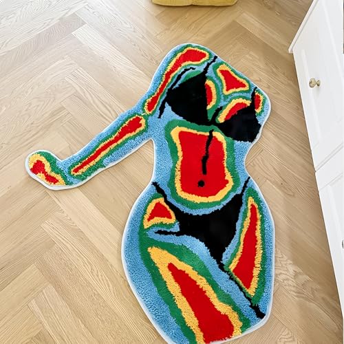 LAKEA Handmade Body Shape Rug