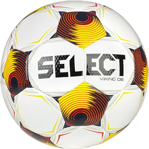 Select Viking DB Soccer Ball White/Blue/Orange V25 Size 4