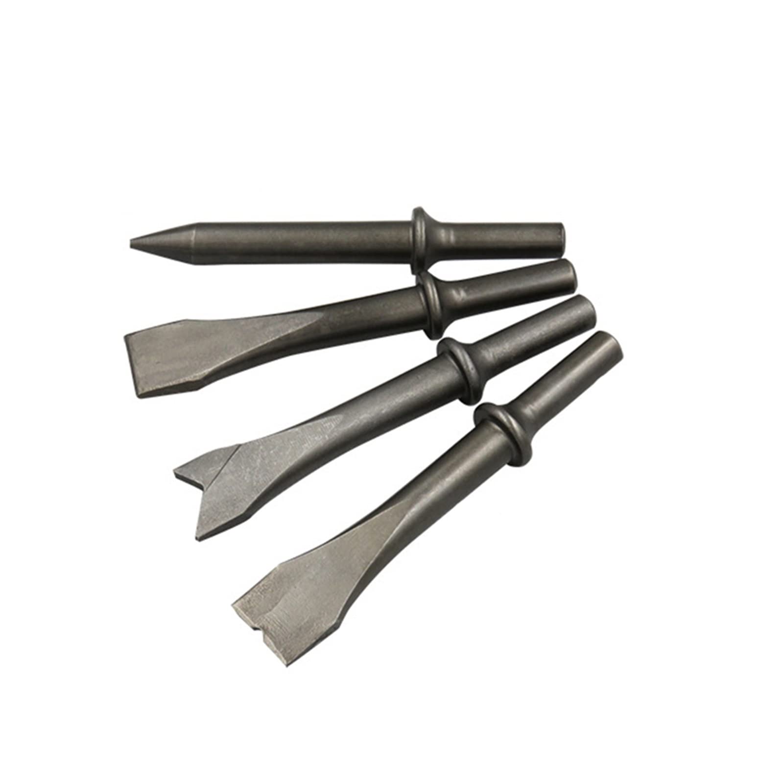 Martello pneumatico, 150 Pneumatico Chipping Hammer Air Chisel Shovel Spade Rust Remover Vento Derust Strumenti con 4 testa