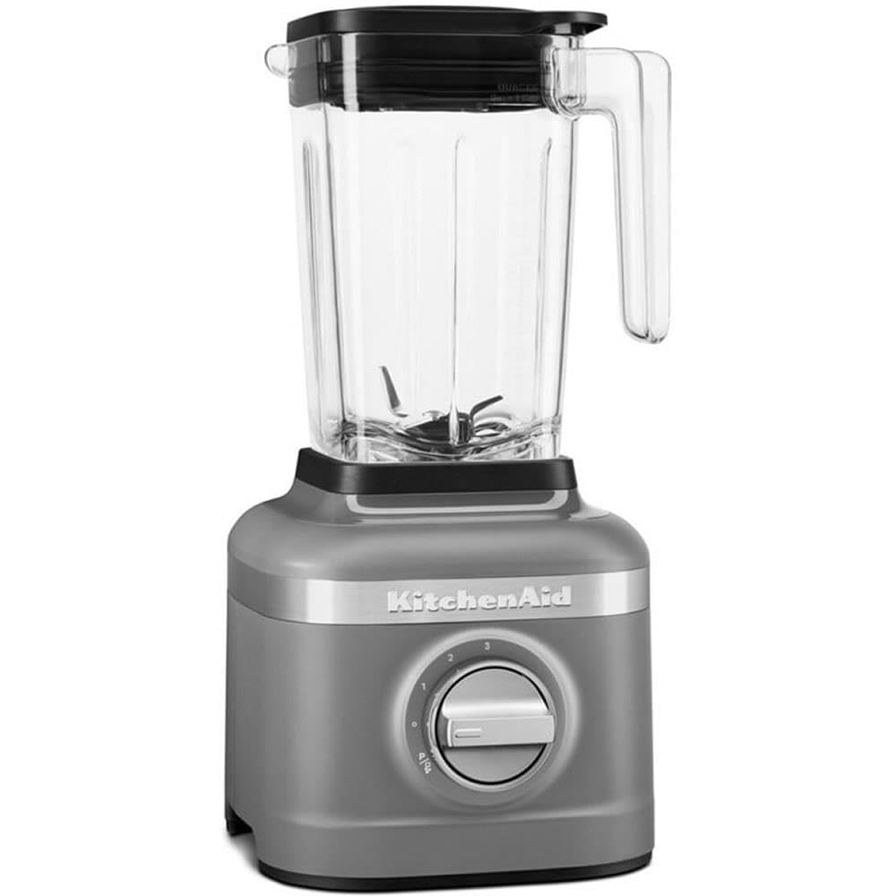 Kitchenaid Standmixer - Artisan - K150 - Ideal zum Pürieren von gefrorenen Früchten für gesunde Smoothies - 1,4 L Krug aus BPA-freiem Kunststoff - Dunkelgrau