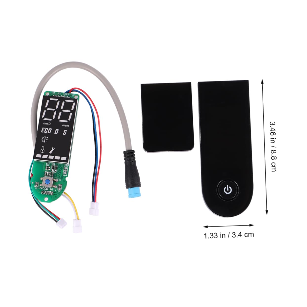 Toddmomy Scheda Elettronica e Strumento per Monopattino Elettrico Sostituzione Facile Materiale Resistente Compatibile e Pronto All Uso