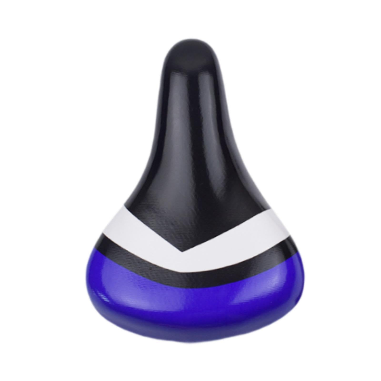 YIJU Kids Bicycle Saddle Waterproof Wear Resistant Comfortable for Children Bikes Universal Bicycle Seat Kids Bike Saddle, Black Blue
