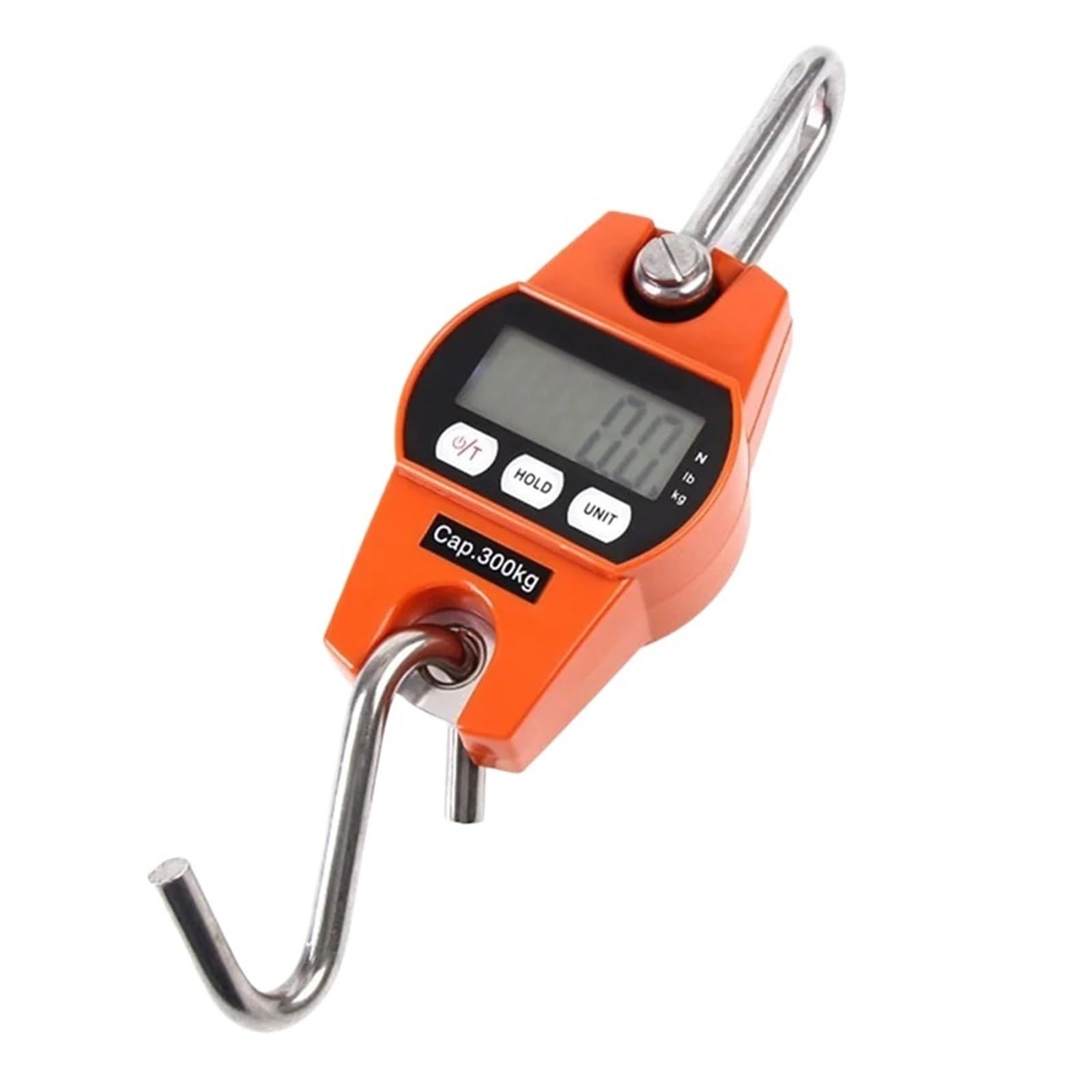 Bilancia per Gru sospesa Bilancia da Gru da 300 kg Bilancia Digitale con Gancio for Carichi Pesanti Bilancia Digitale Portatile for Bagagli in Acciaio Inossidabile con Display A LED