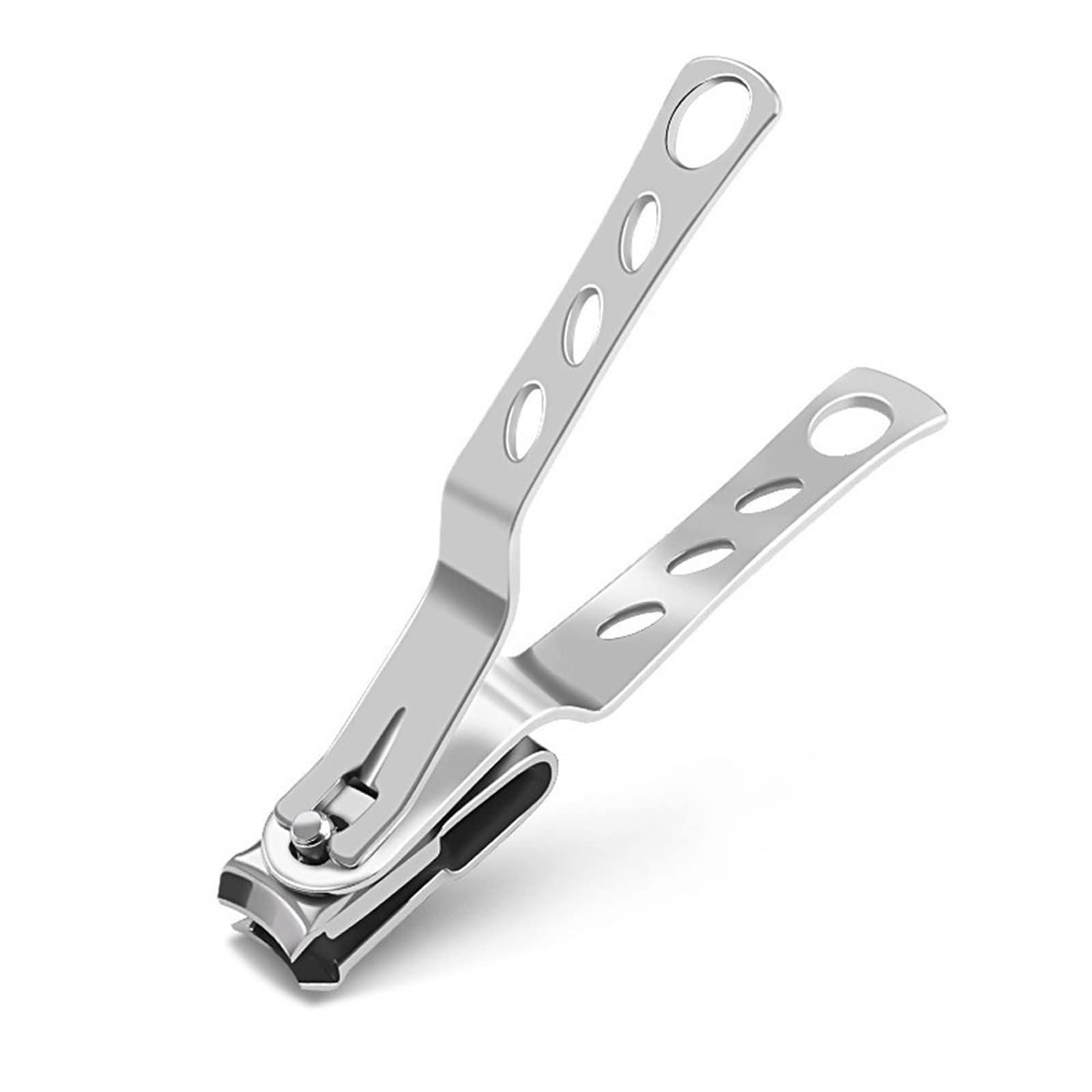 Nagelknipser, um 360 Grad drehbarer Nagelknipser, multifunktionales Maniküremesser, Nagelknipser aus Edelstahl, Maniküre-Werkzeuge(Large)