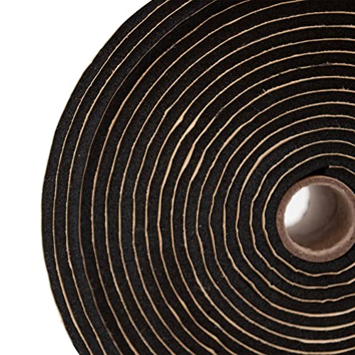 Image of SOUNDSHIELD SSD-WRAPIT 30 Feet of 3 MM Waterproof Closed-Cell Adhesive Backed Single Tube Car Sound Deadening Tape Two 2-inch Wide Rolls