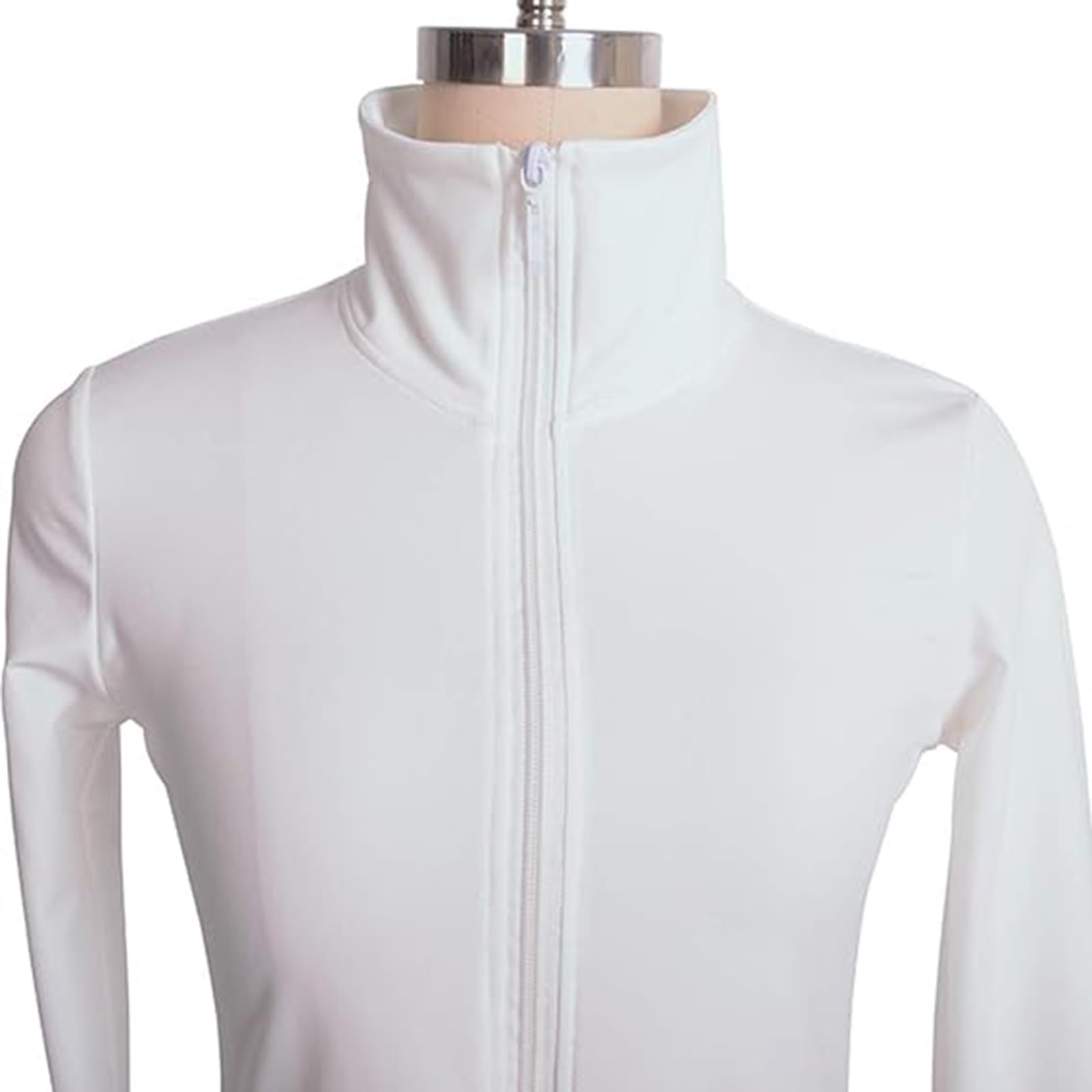 LIUHUO Eiskunstlaufrock, Mädchen, Jacken, Weiß, Eislaufkleid, Training, Damen, Teenager, Wettkampf-Outwear