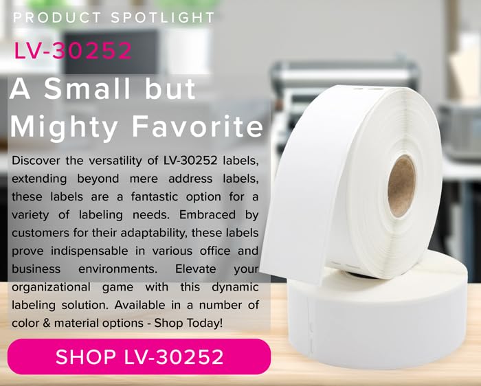 6 Rollos; 350 Etiquetas Por Rollo De Dymo-compatible
