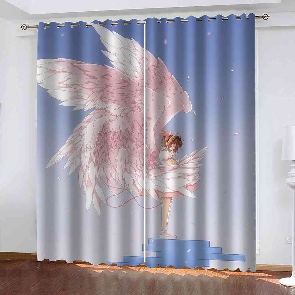 Rideau occultant rose ange pour illuminer la décoration de la chambre