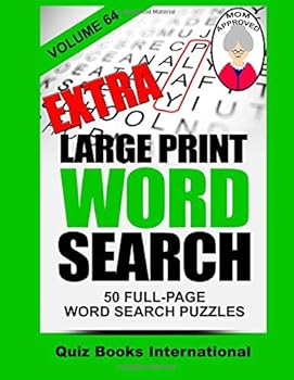 Paperback Extra Large Print Word Search Volume 64 [Large Print] Book