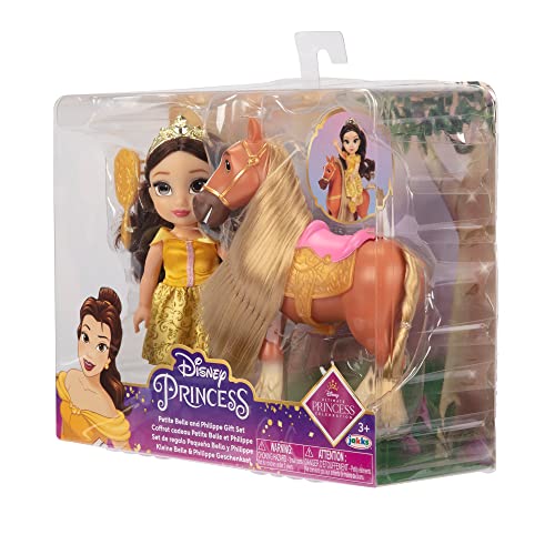 Disney Princess JAUNE Belle Doll & Phillipe Petite Gift Set thumb #4