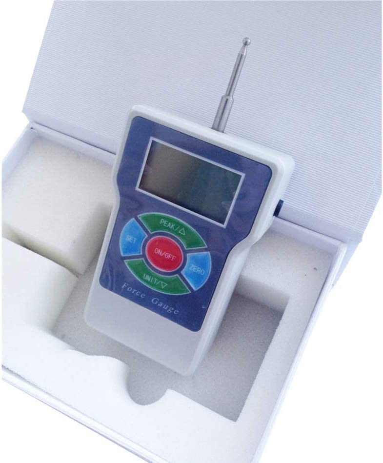 Digital Tensionmeter Tension Meter Tension Measurement Tool with 5 Units N Kg Lb Oz g Max Load Value 2N/ 0.2KG/ 0.41Lb/ 7.2Oz/200g Accuracy ±0.5%