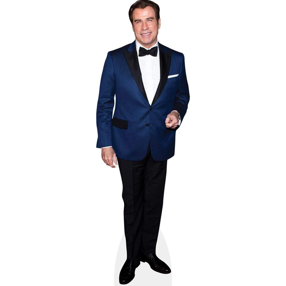 Celebrity Cutouts Life Size Cutout John Travolta (Blue Suit)