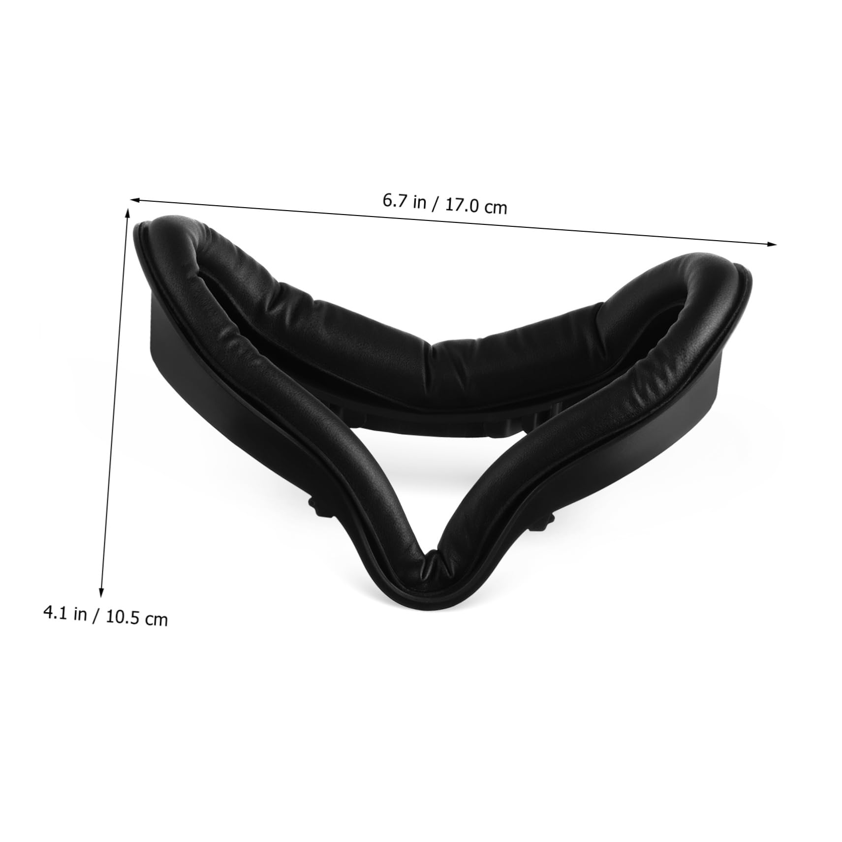 Mikinona Vr-linsenmaske Magnetischer Brillen-abstandshalter Linsenschutz-abstandshalter Kompatibel Mit Vr-Brille Linsenabdeckungen Vr-linsen-Schutz Ersatzmaske Für Vr-linse