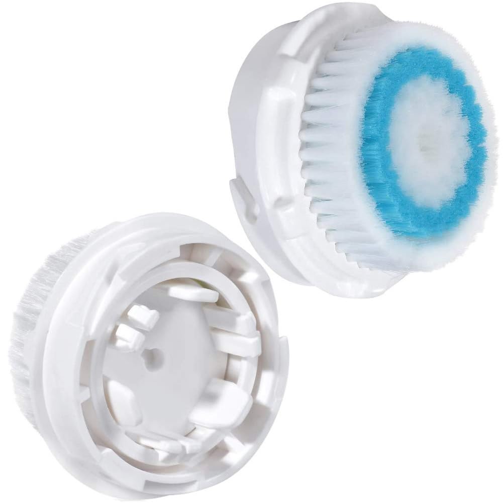 4 piezas/6 piezas de repuesto de cabezal de cepillo Clarisonic Mia, herramientas de repuesto de cabezal de cepillo Clarisonic Mia con caja de almacenamiento, cabezales de repuesto de cepillo facial