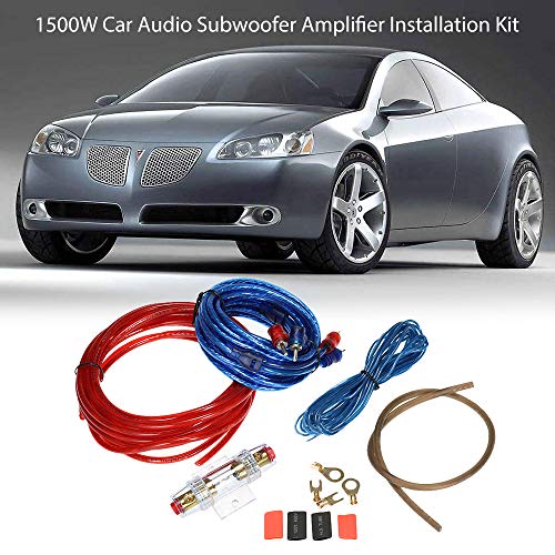 Kit de instalación de amplificador de subwoofer para audio de automóvil que elimina ruidos del motor 2