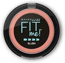 Maybelline NY Blush em Pó Fit Me Efeito Natural Poros Invisíveis, Rosa