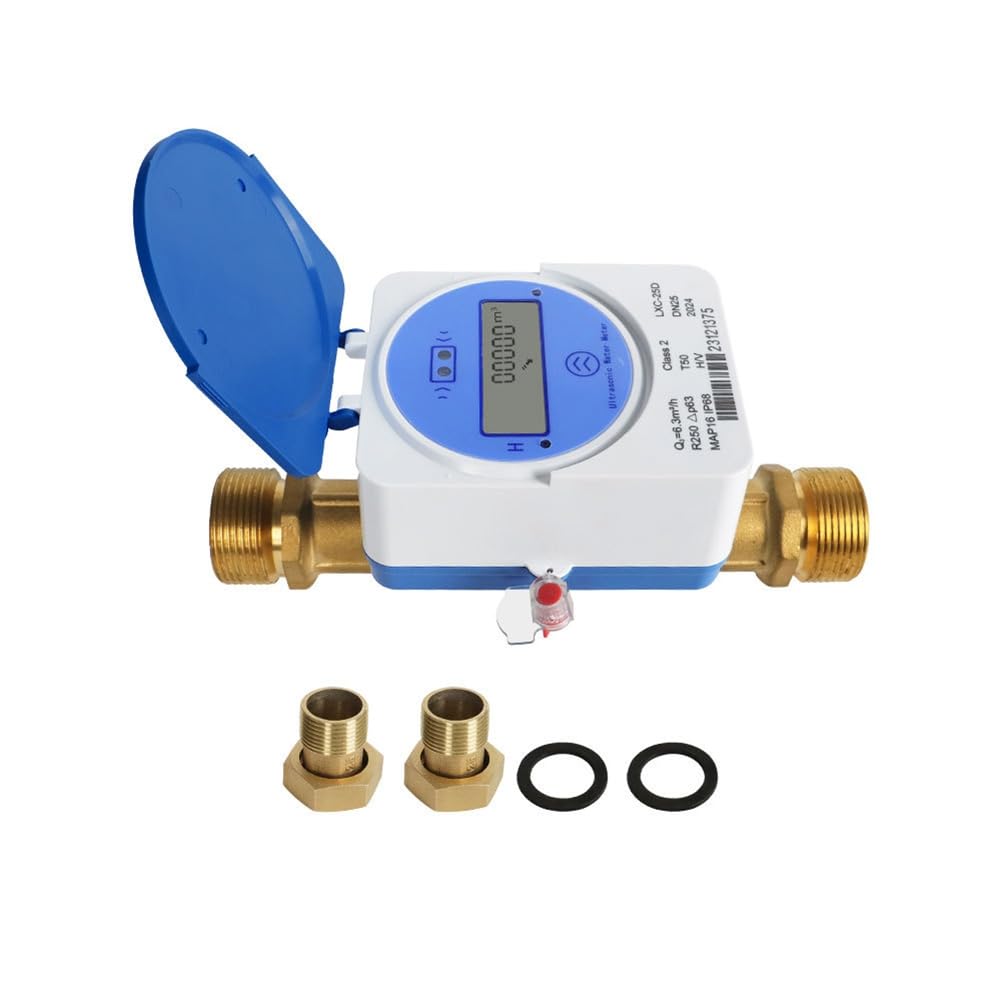 Compteur d'eau TUYA Zigbee DN15 mesure ultrasonique débitmètre connecté IP68 écran LCD