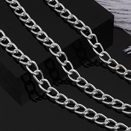 MultiLayer Waist Chain Belts for Women, Adjustable Metal Body Belly Chain for Dress4