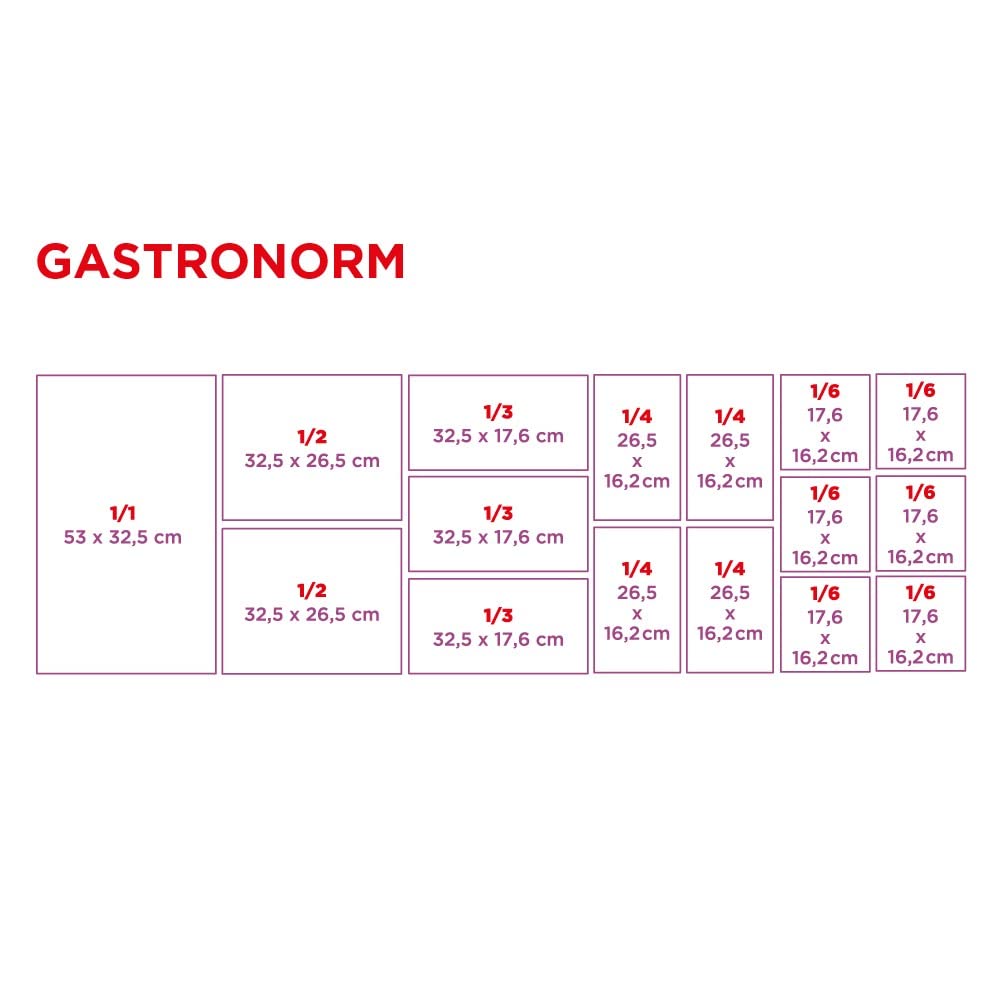 Coperchio Gastronorm 1/4 Per - Codice 202,15 26,5X16,2 Cm Trasparente Policarbonato - 24 Unità