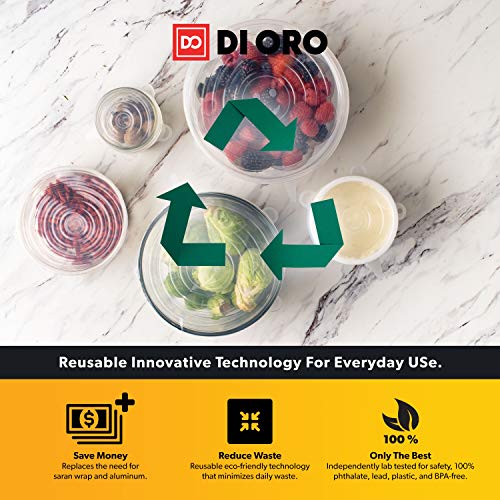 DI ORO® - Coperchi elastici in silicone